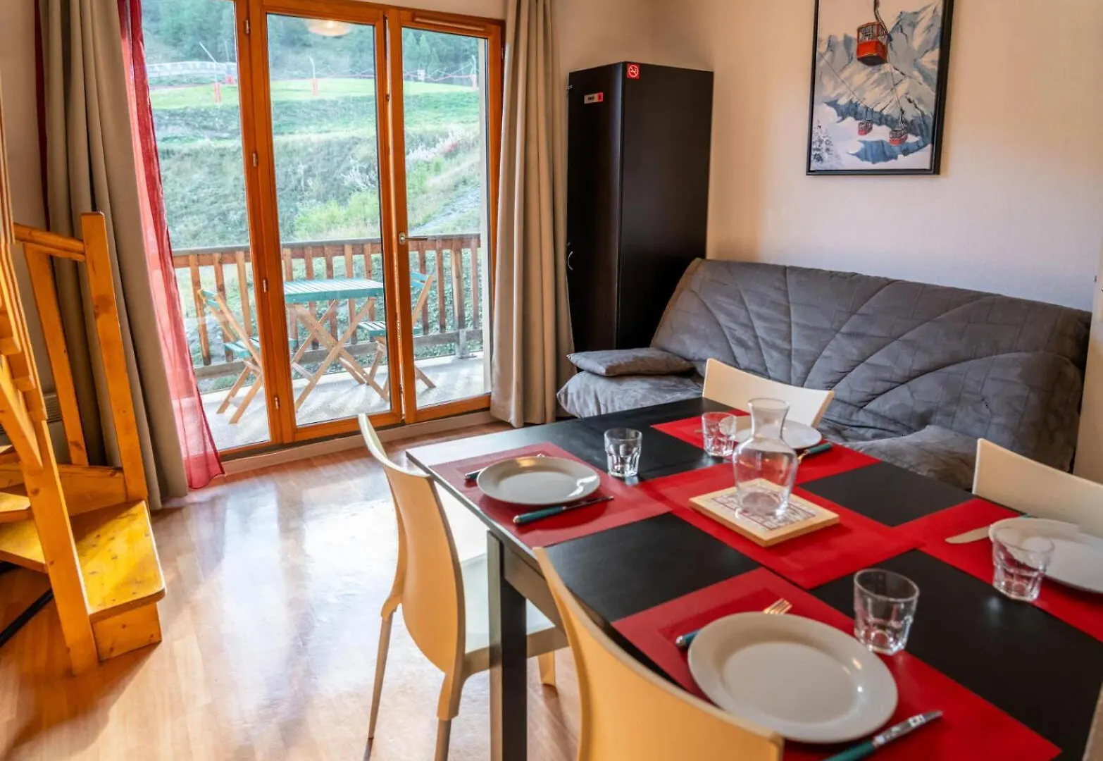 Residence Les Terrasses Du Soleil D'Or - Agreable Duplex Avec Vue Sur Les Pistes Mae-4534 Les Orres Apartment